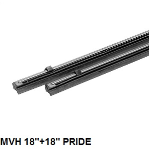 لاستیک تیغه برف پاک کن پراید 18"+18" MVH